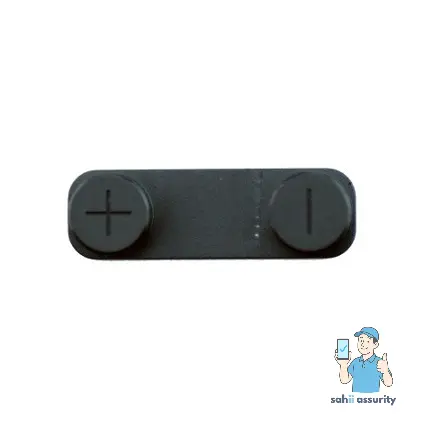 Volume Side Button Outer for Apple iPhone 5 Black & Slate
